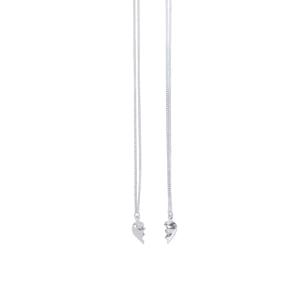 Split Heart Necklace