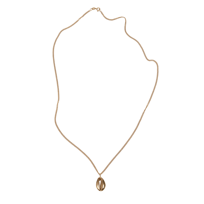 Lady Shell Necklace Gold