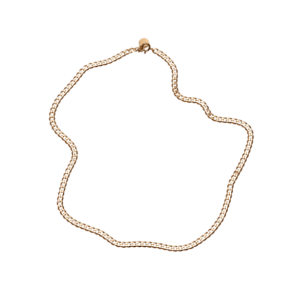 Linked Chain Necklace Gold